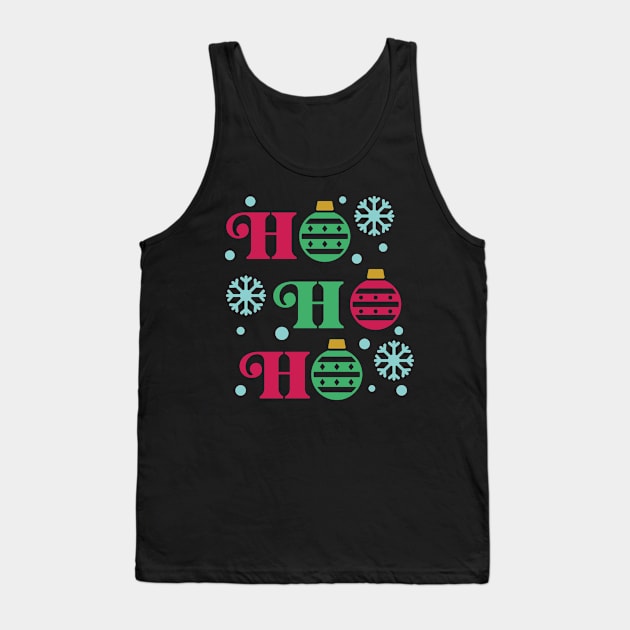 Best Gift for Christmas - Ho Ho Ho X-Mas Tank Top by chienthanit